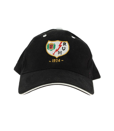 Gorra negra Rayo Vallecano